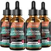 Zeylamum liposomal glutathione liquid bottle with easy dropper for antioxidant support.