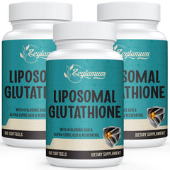 Zeylamum liposomal glutathione softgels bottle front for daily antioxidant support