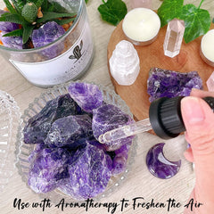 ZHIYUXI amethyst crystal rough for jewelry making and wire wrapping.