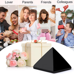 ZHIYUXI obsidian pyramid in car space for energized commutes
