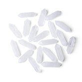 ZHIYUXI Clear Quartz wand set close-up showing smooth points for meditation and focus