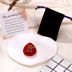 ZHIYUXI Worry stone in hand for quick grounding during busy moments