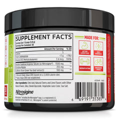 ZHOU Lite Up Xtra scoop dissolving in water for quick hydration and flavor release.