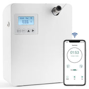 Zinyeme Scent Air Machine front view for wide-area aroma diffusion in homes and offices.