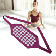 ZJchao acupressure belt cotton fabric closeup showing soft texture for daily comfort