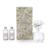 Zodax Grand Casablanca diffuser with glass bottle for calm living room ambiance