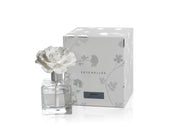 Zodax Seychelles porcelain diffuser square bottle with Moroccan Peony fragrance