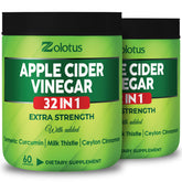 Zolotus Apple Cider Vinegar Capsules bottle shown for daily wellness and convenience