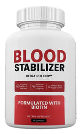 Zonata Blood Stabilizer Capsules bottle pour for daily premium formula