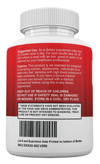 Zonata Ultra Male pills label close-up highlighting advanced formula and convenience