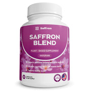 ZonaVitalis saffron supplements bottle showing the 60 capsules for focused daily use.