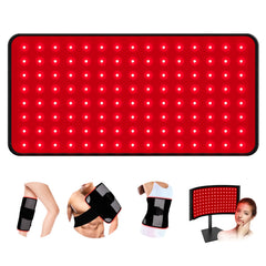 ZonGym red light therapy panel front view for facial treatment and relaxation.