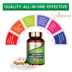 Two capsules per day line-up illustrates simple Zooone dosage for routine care.