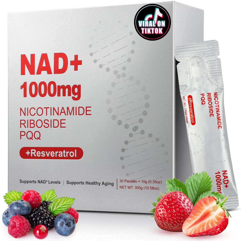ZOROAHER NAD+ 1000mg liquid bottle shows potent energy-support formula