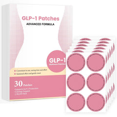Zosui GLP-1 patches pink large A4 pack front view for easy daily use.