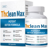 Zoxy ThcleanMax full-body detox bottle supports a holistic cleanse and refreshed feeling.