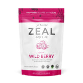 Zurvita Zeal for Life Wild Berry tub front for daily wellness support.