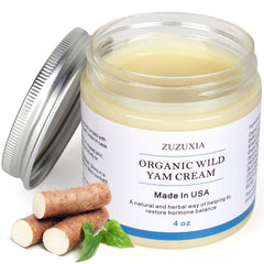 Zuzuxia crema de ñame salvaje botella: equilibrio para piel sensible.