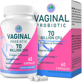 Zwllood Vaginal Probiotics bottle-front view for daily vaginal health routine.
