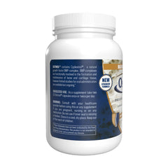 Close-up of Ostinol Maximum Strength capsules for daily bone support routine.