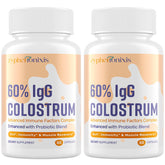 Zypherionixis bovine colostrum capsules pack for daily immune support and overall wellness
