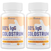 Zypherionixis bovine colostrum capsules pack for daily immune support and overall wellness