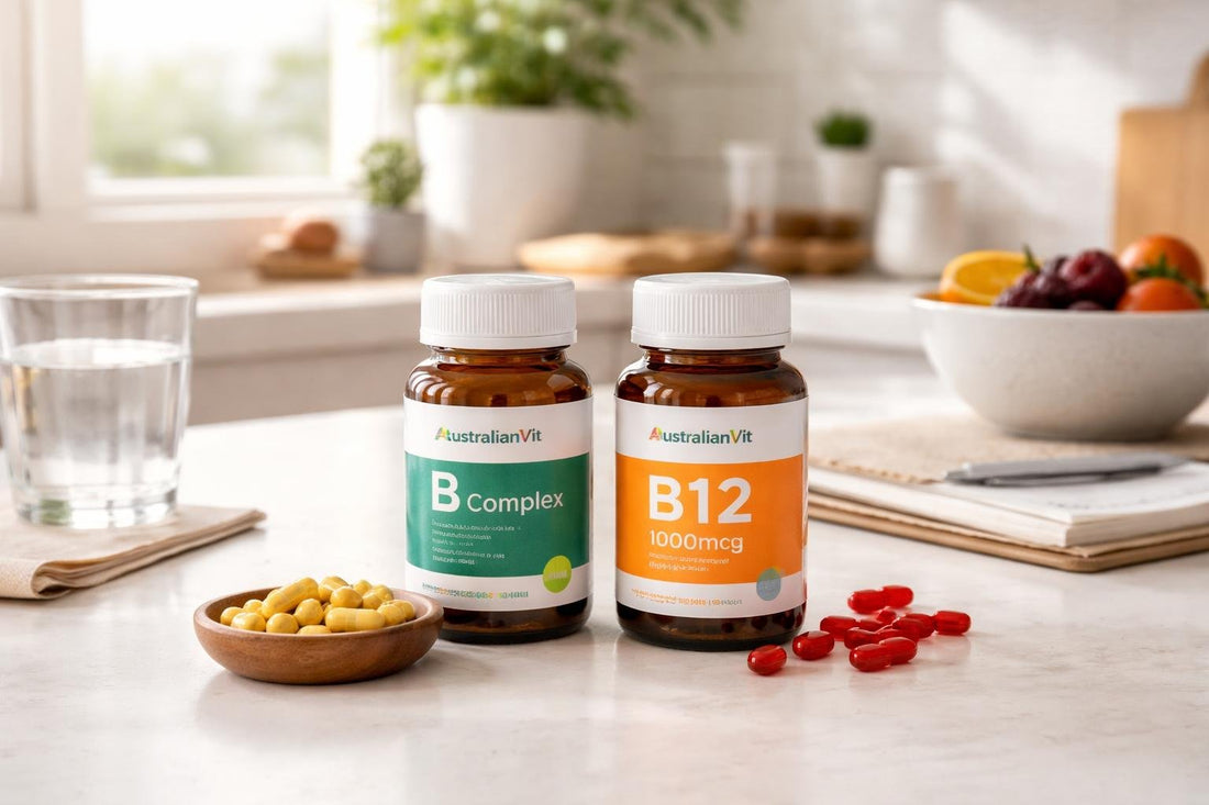 Budget vitamin B complex and B12 supplements in Australia