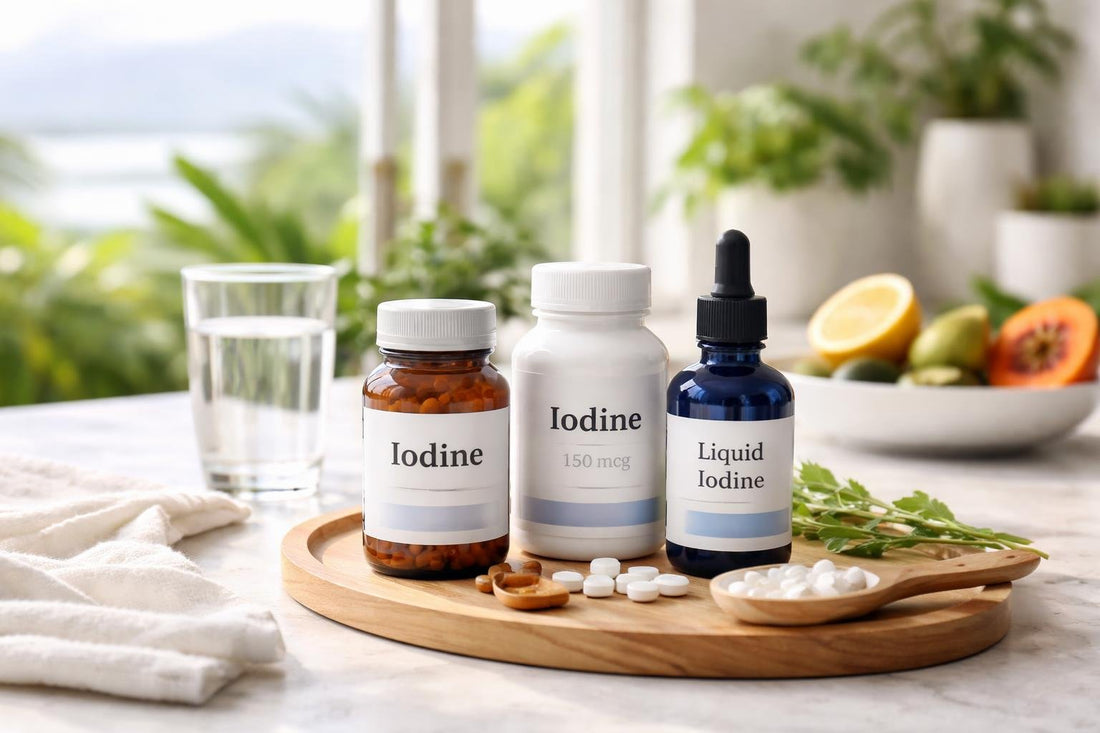 Iodine mineral supplements for daily thyroid support in Queensland
