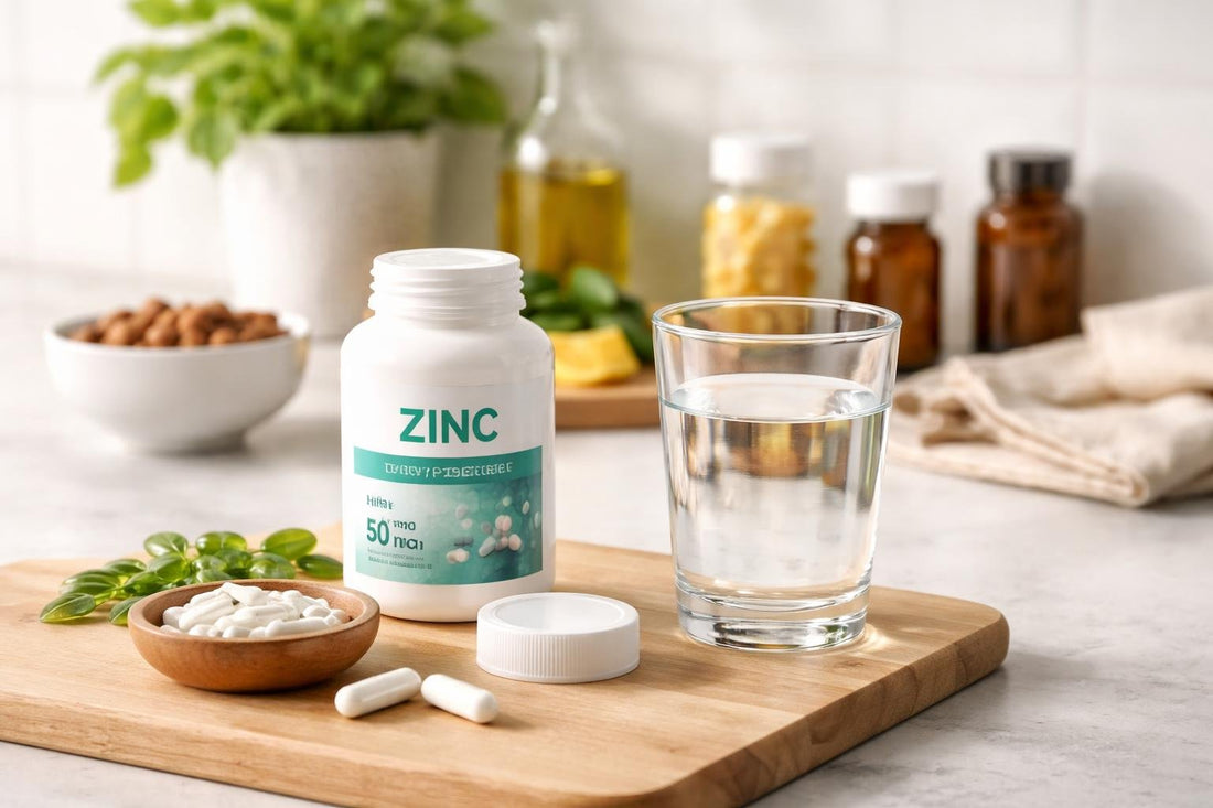 Zinc mineral supplements with dosage and timing tips