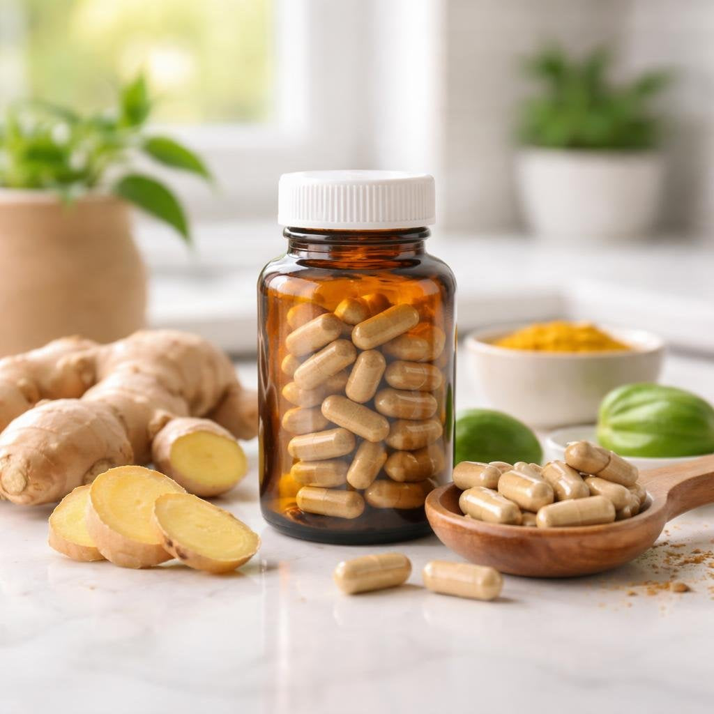 Ginger Herbal Supplements for Digestive Comfort – AustralianVit ...