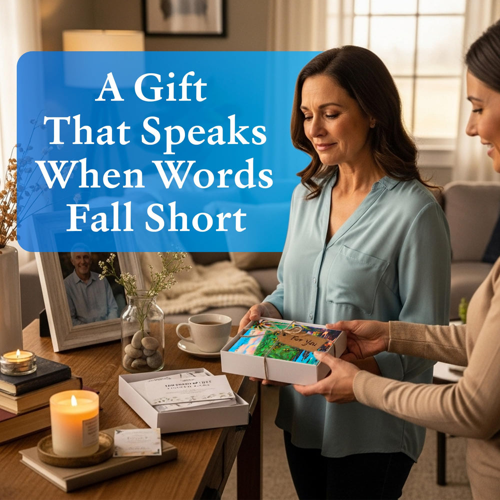 100 Stones of Grief Cards memorial idea for honoring loved one