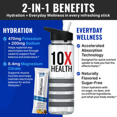 Open Wave Crusher pack showing convenient on-the-go hydration option