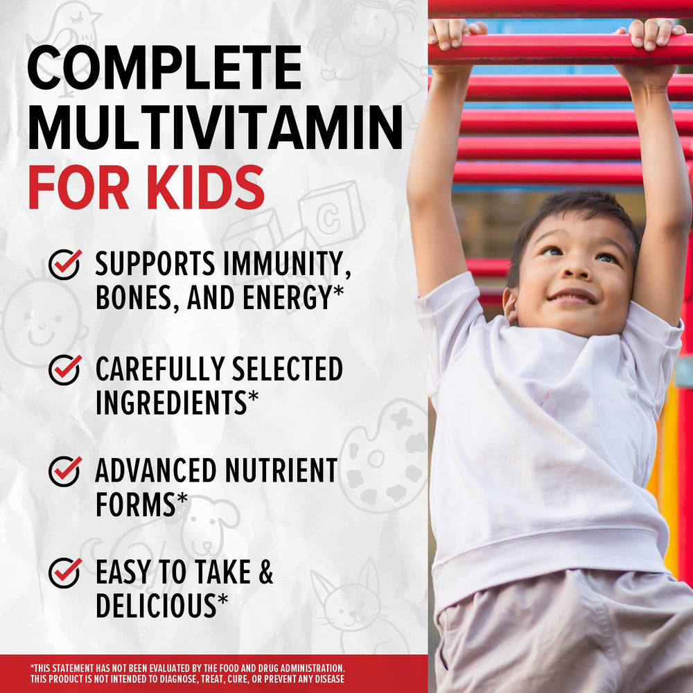 10X Health System jar closeup showing premium kid vitamins for reliable daily support.
