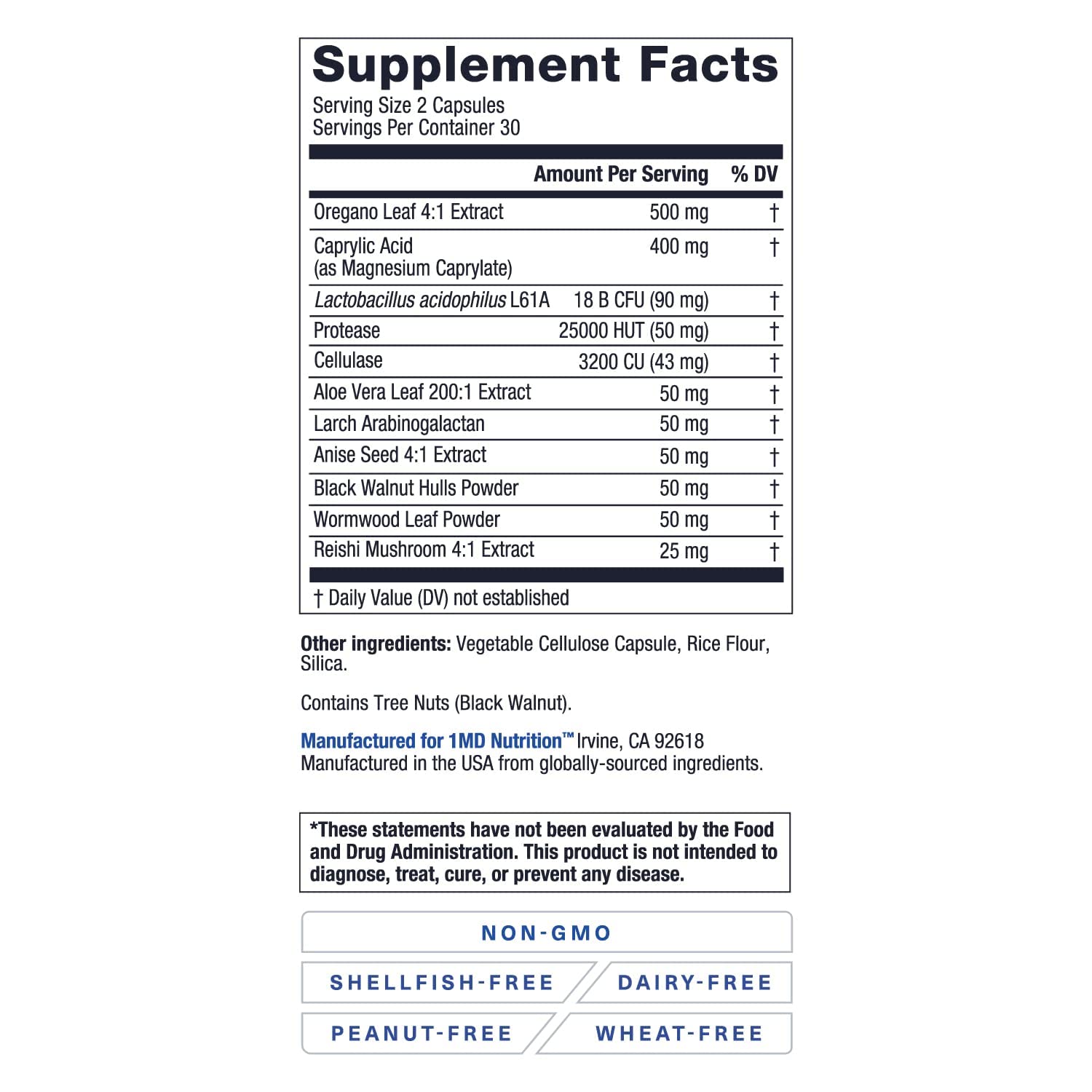 1MD BalanceMD aloe vera concentrate soothes gut lining and promotes resilience.