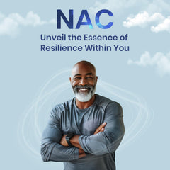 1MD NAC packaging communicates antioxidant benefits and potential respiratory support.