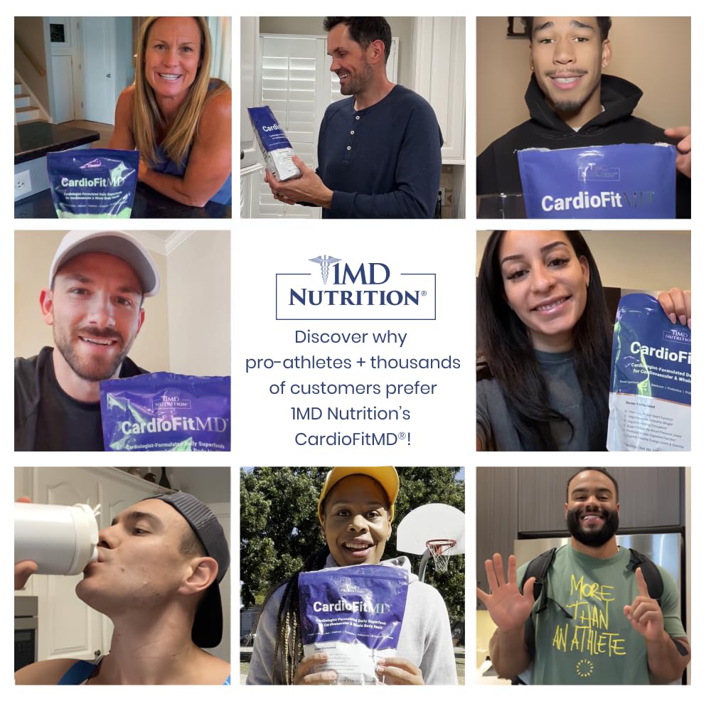 1MD Nutrition CardioFitMD vegan keto-friendly beverage emphasizes plant-based nutrition