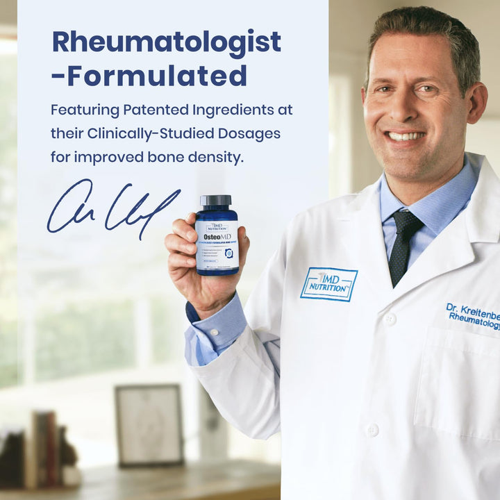 OsteoMD 2-pack packaging offers convenient multi-month supply