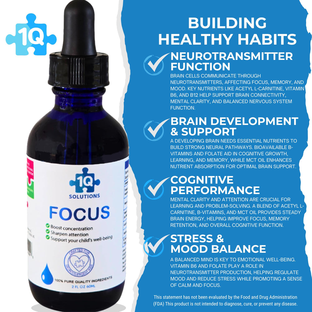 1Q Focus drops pour demonstrates quick, accurate serving for daily use