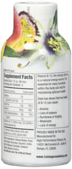 1st Step for Energy B-12 Shot Tropical Blast ingredients displayed for steady energy