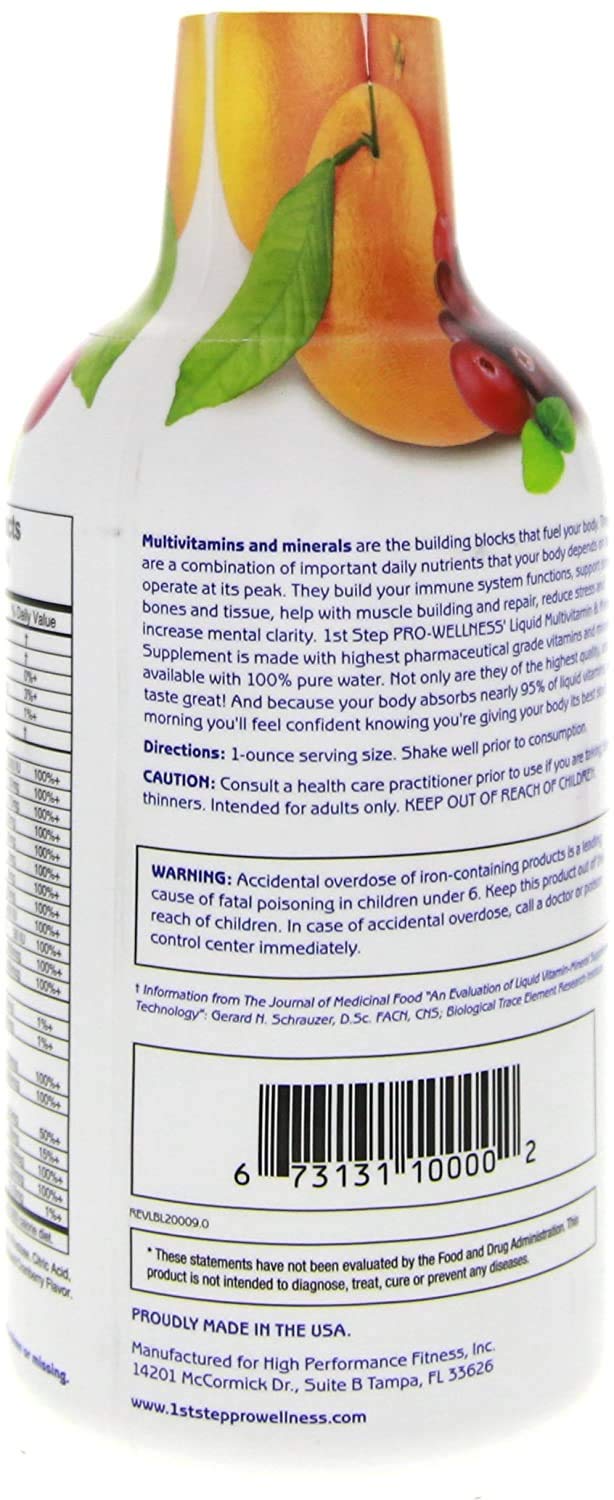 1st Step for Energy Citrus Burst fruit-splash with real citrus notes for flavor