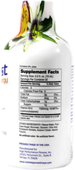1st Step Liquid B-12 Tropical Blast label closeup shows vitamin B-12 energy support