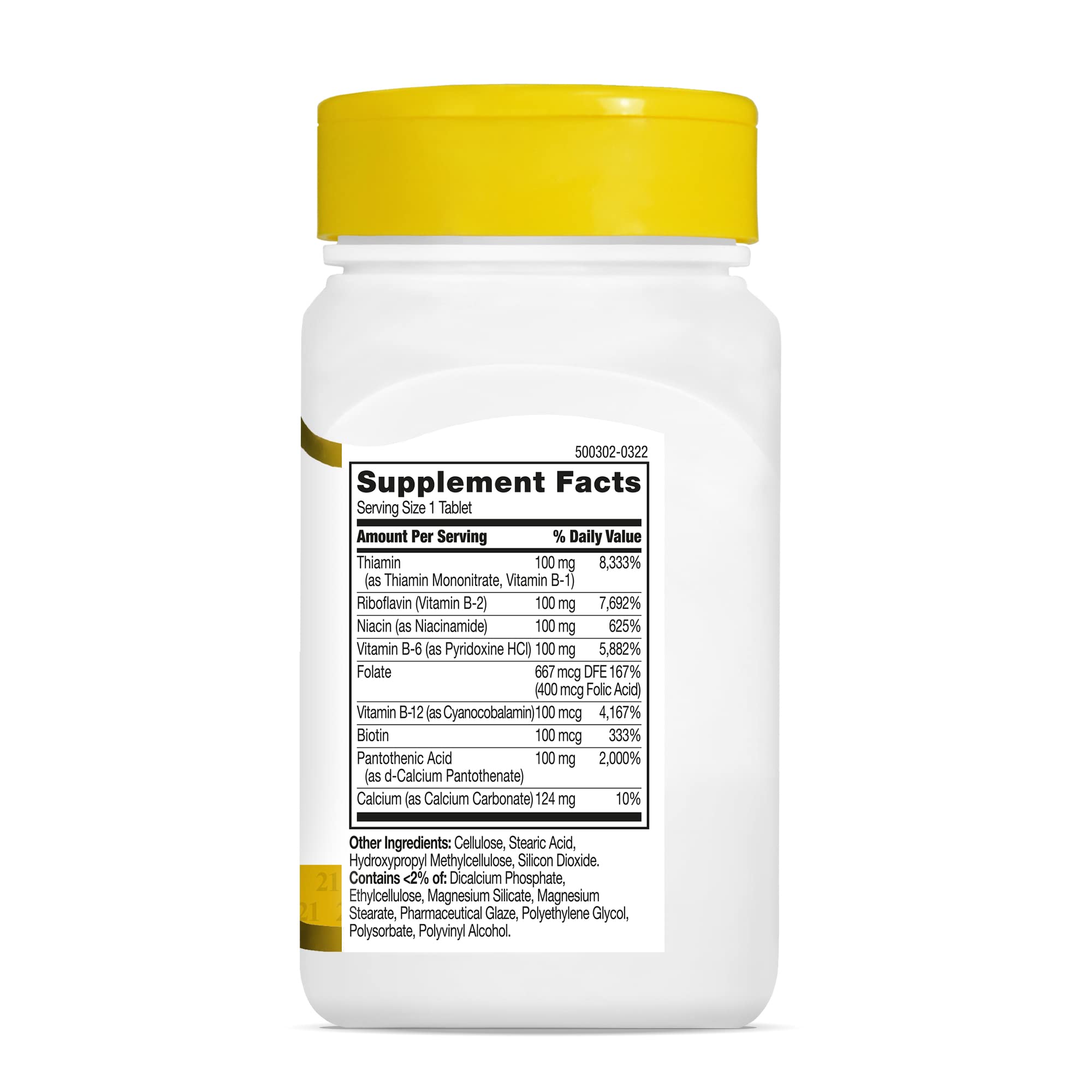 21st Century B-100 caplets daily use image emphasizing routine and trust