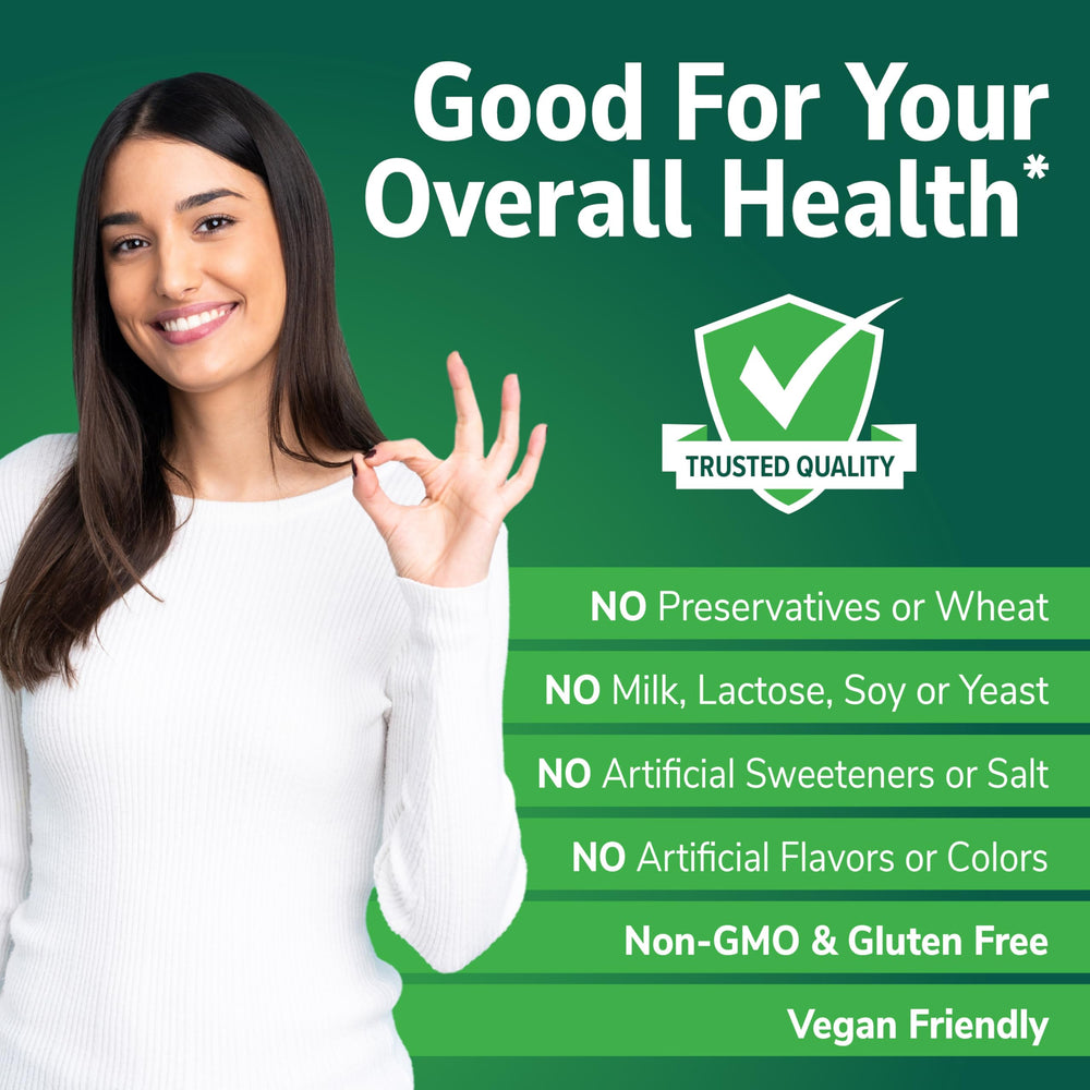 Label emphasizes gluten-free, non-GMO, and allergen-friendly attributes