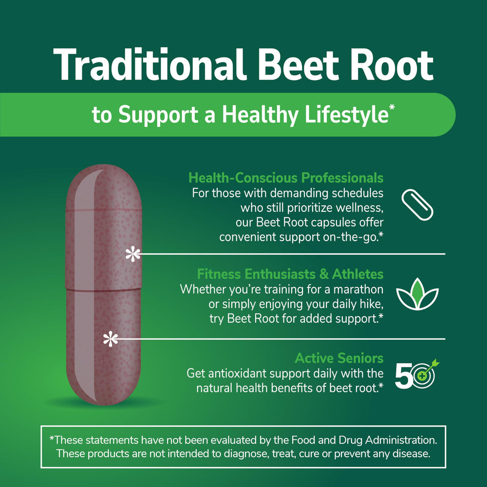 Close-up of 21st Century Beet Root powder highlighting natural color