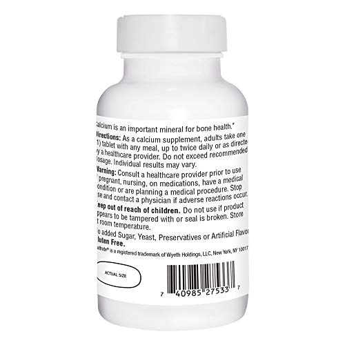 21st Century Calcium supplement bottle beside a morning routine setup for daily bone support