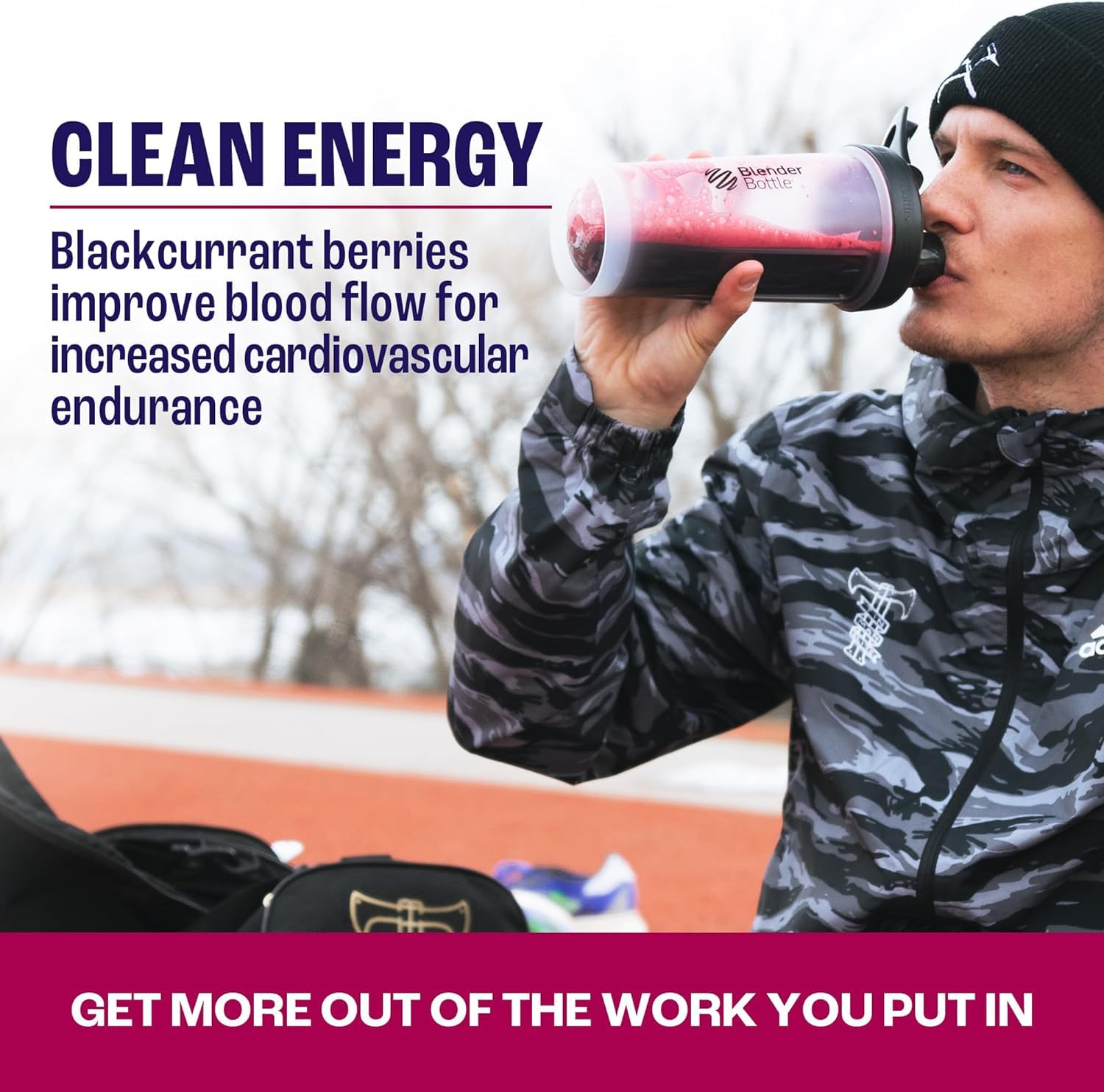 Athlete training session using 2before pre workout for focused performance