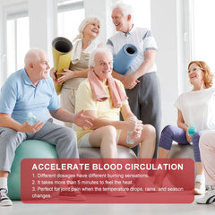 2Bmagic massage gel lumbar area application for back relief.
