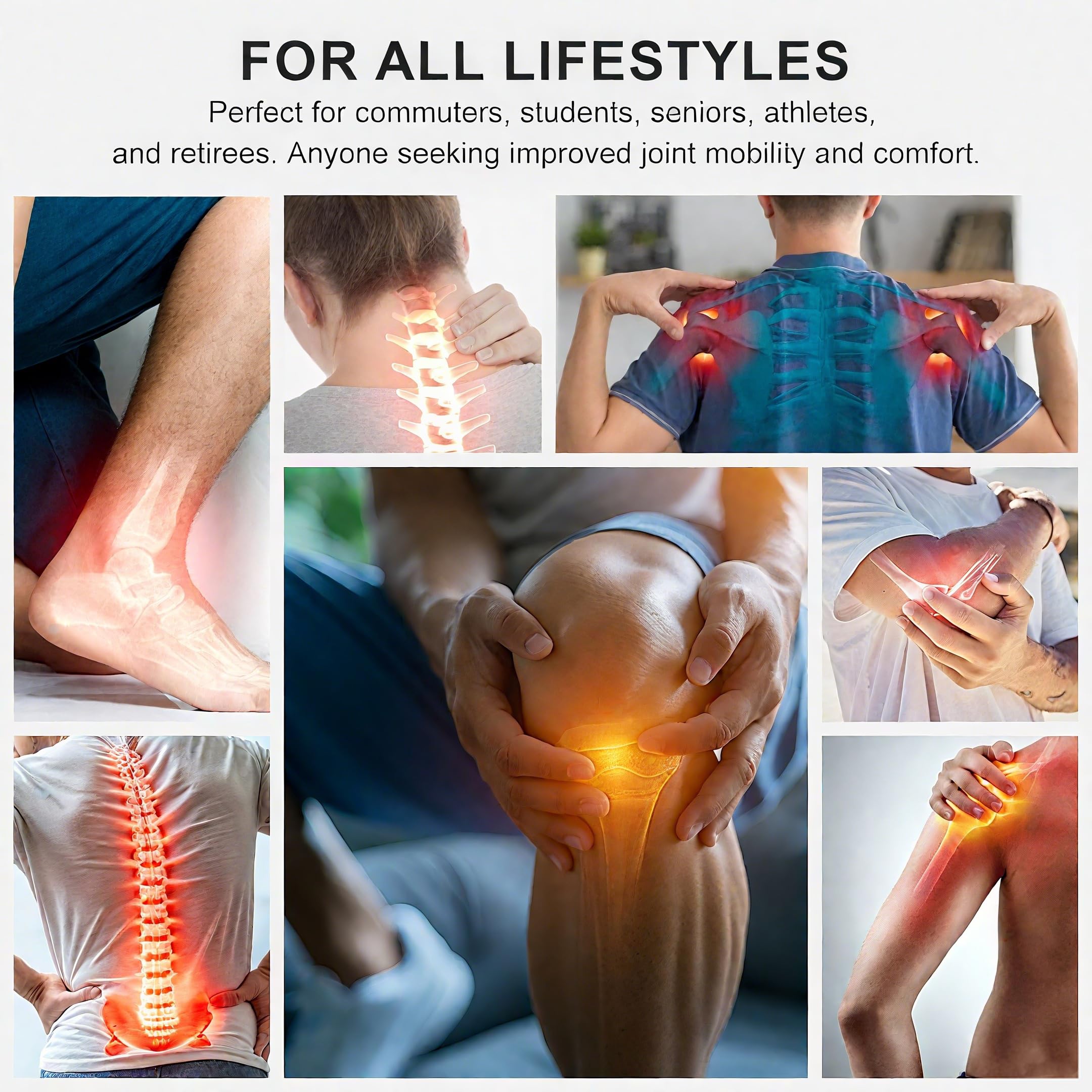 2Bmagic massage gel neck area use for tension relief.