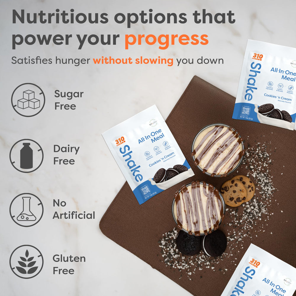 310 Nutrition fiber-rich vegan shake supporting digestion and balance