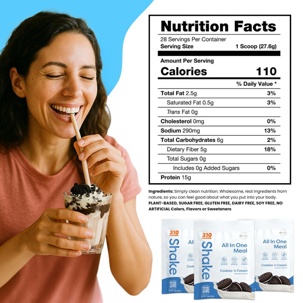 310 Nutrition creamy cookies & cream shake texture and taste